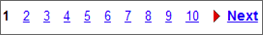 Yahoo Search Results page box listing 1, 2, 3, 4, 5, 6, 7, 8, 9, 10, Next