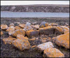 Inuit fish caches