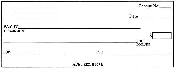 graphic of a blank cheque