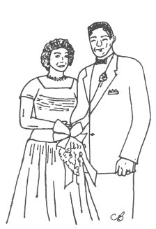 Illustration of Yvon and Theresa