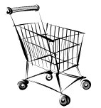 a shopping cart