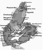 a map of cape breton