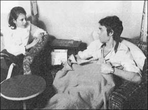 Man sleeping in a chair