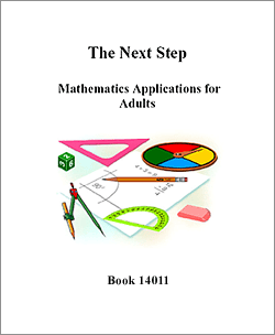 The Next Step: Mathematics Applications for Adults - Book 1 cover image