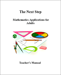 The Next Step: Mathematics Applications for Adults - Book 9 cover image