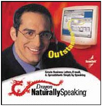 photo of  a Dragon Speaking ad