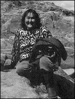 Resting on the rocks