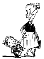 Boy/Grandmother
