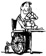 Man at Desk