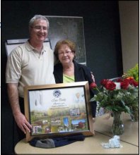 Dave Gourlay and Josy Burrough