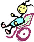 girl in wheelchair
