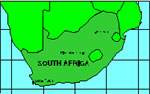 Map of South Africa