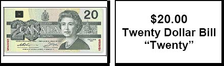 Twenty Dollar Bill