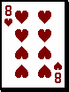 Eight of heart