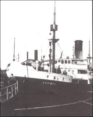 phooto of the ship Cartibou taken around 1926