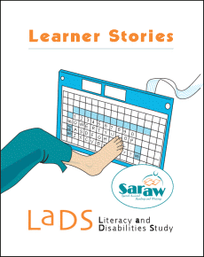 graphic: Learner Stories front cover