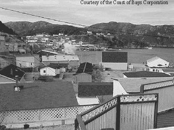 Aerial view of Gaultois