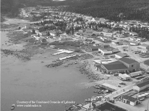 Image of the town of Nain