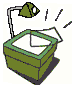 graphic of an overhead projector