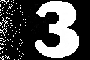 graphic of a 3 (three)