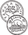 graphic of a quarter and a nickel