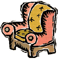 graphic of an armchair