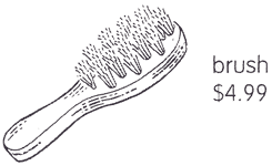 graphic of a brush