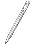 graphic of a pencil