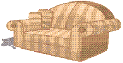 graphic of a sofa