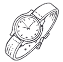 graphic of a watch