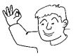grphic of a person saying okay with is hand