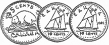 graphic of a nickel with two dime