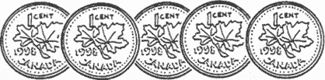 graphic of 5 penny