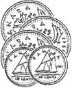 graphic of three quarter and two dime