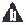 graphic of a the letter b inside a black triangle