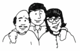 graphic of a young single person living with his parents