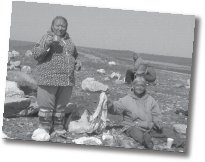 An elderly couple