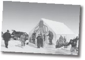 building a tent