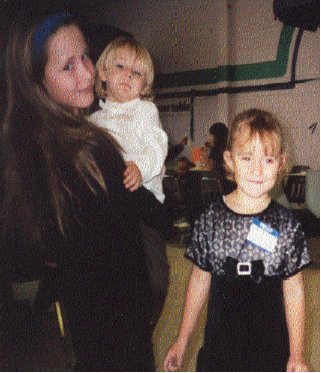 graphic of a photo of author Tracy Martin's three children