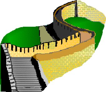 graphic of an illustration of a wall