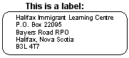 This is a label