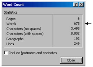 Word Count