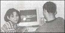 photo ofAntonija Glavas  and a young man