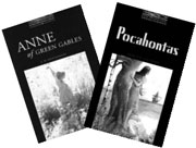 photo of the cover Anne of Green Gables and Pocahontas