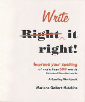 photo of the cover Write it right!