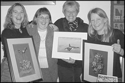 photo of Karen Smith, Bessie Merrigan, Karen Ingalls and Sara Mills