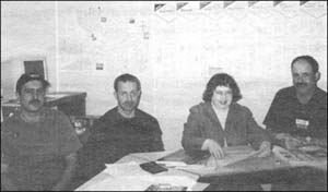 Tom Baker, Keith Pittman, Bessie Merrigan, & David  Hillier