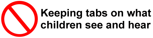 Keeping tabs on what children see and hear