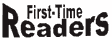 graphic of the First Time Readers Logo
