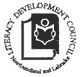 graphic of the Literacy Development Council logo